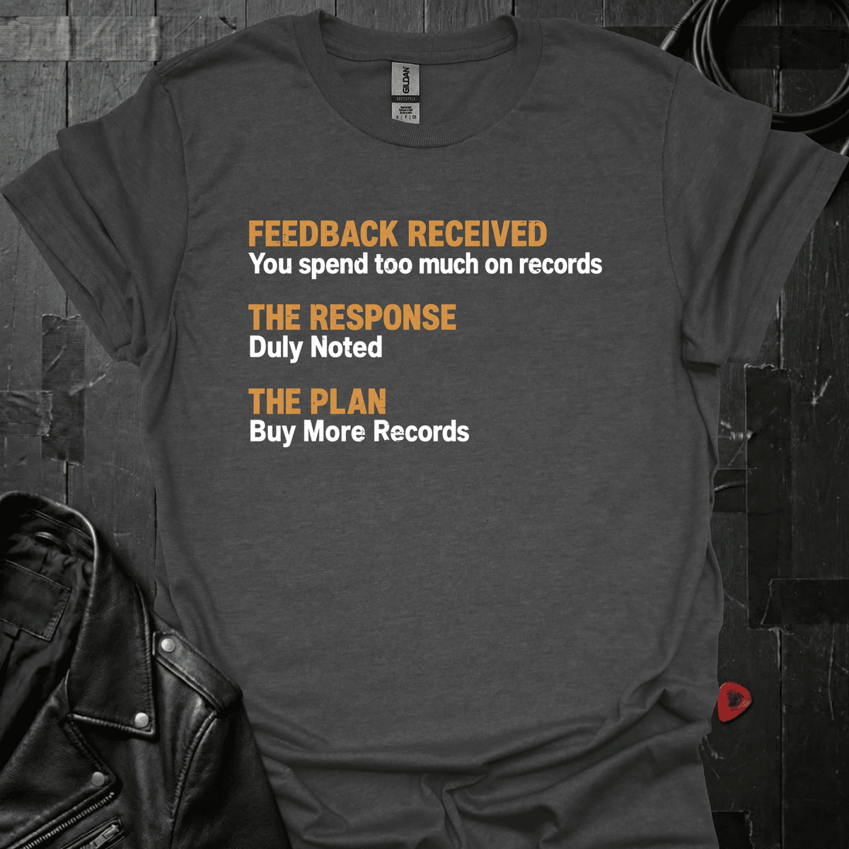 Record Collector Feedback T-Shirt - S - T-Shirt