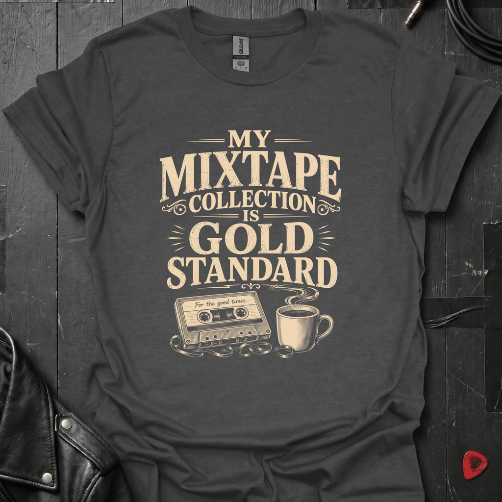 My Mixtape Collection T-Shirt - Dark Heather - T-Shirt