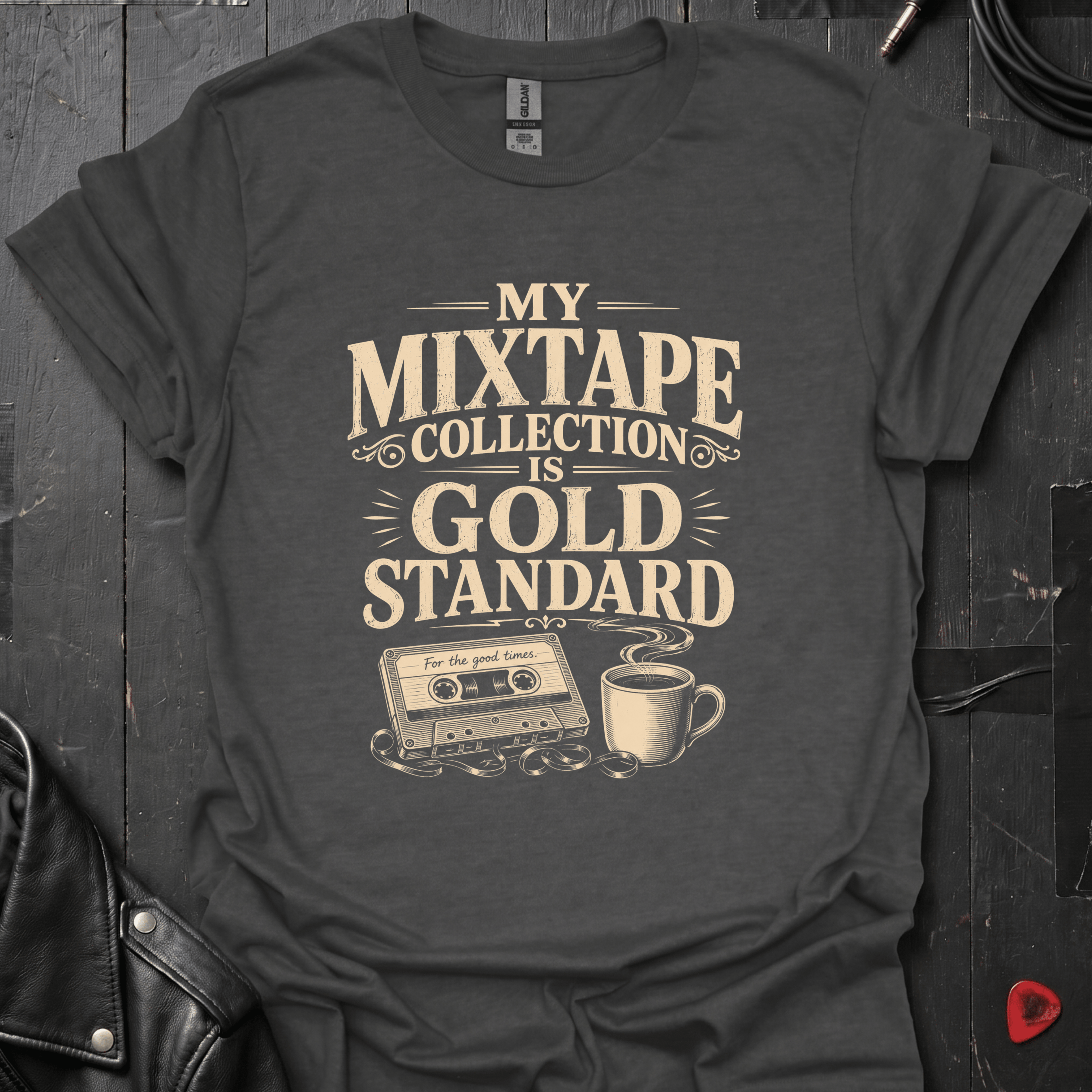 My Mixtape Collection T-Shirt - Dark Heather - T-Shirt
