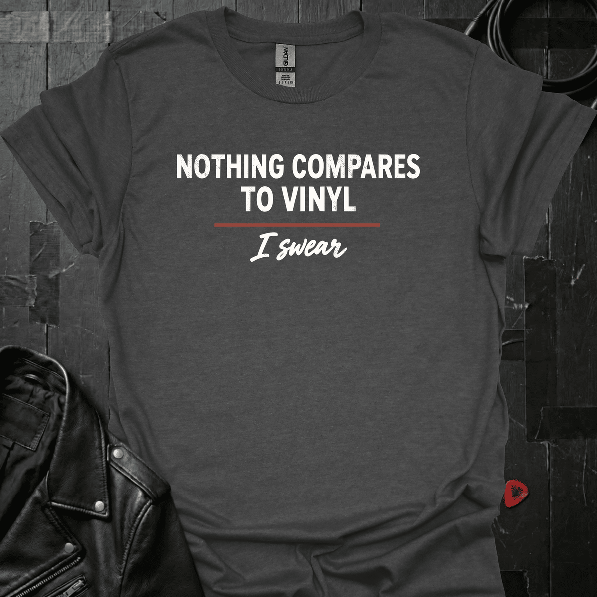 Nothing Compares To Vinyl T-Shirt - S - T-Shirt
