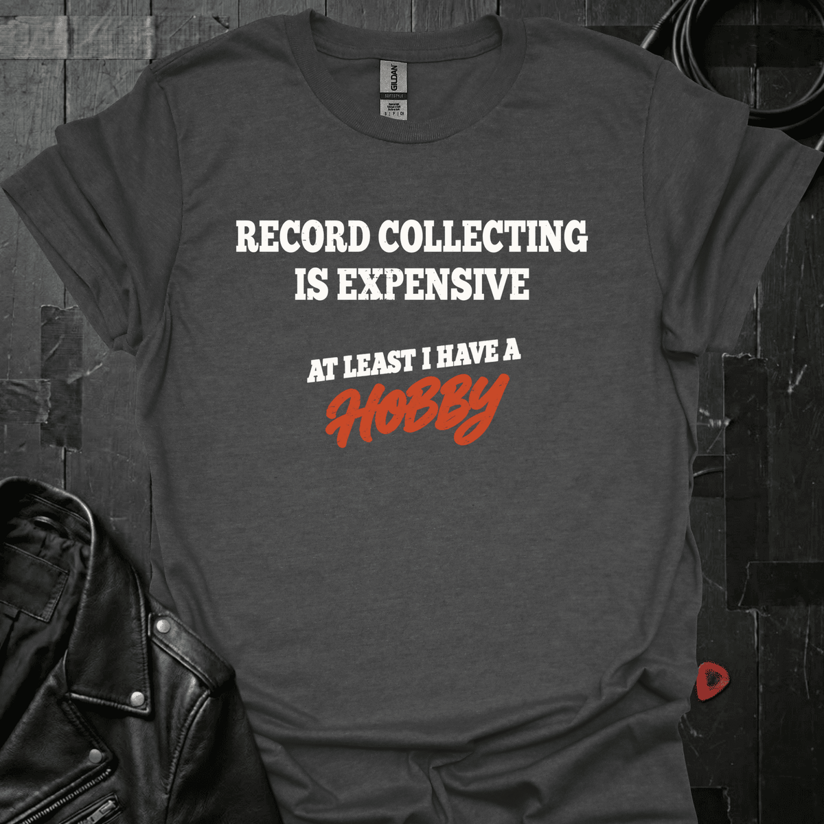 An Expensive Hobby T-Shirt - Dark Heather - T-Shirt