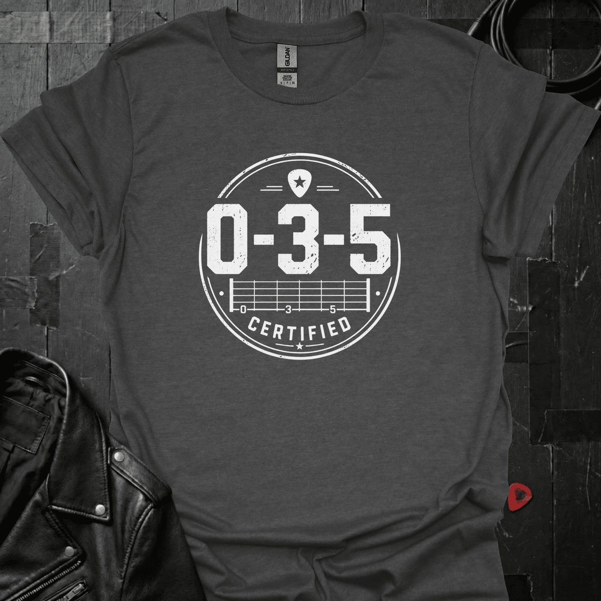 0 3 5 Certified T-Shirt - Dark Heather - T-Shirt