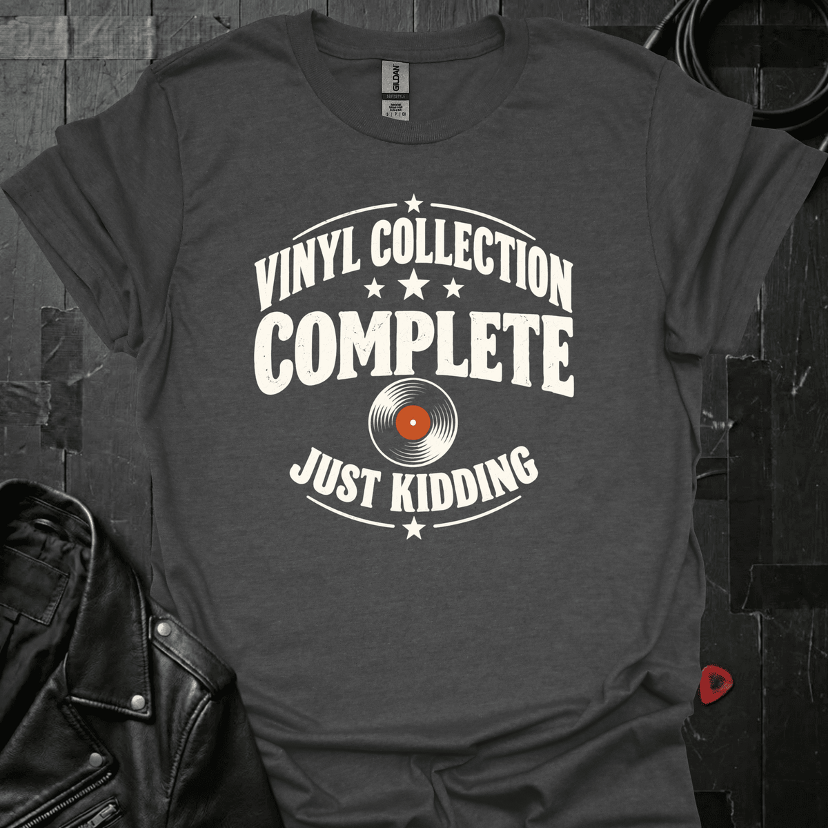 Vinyl Collection Complete T-Shirt - Dark Heather - T-Shirt