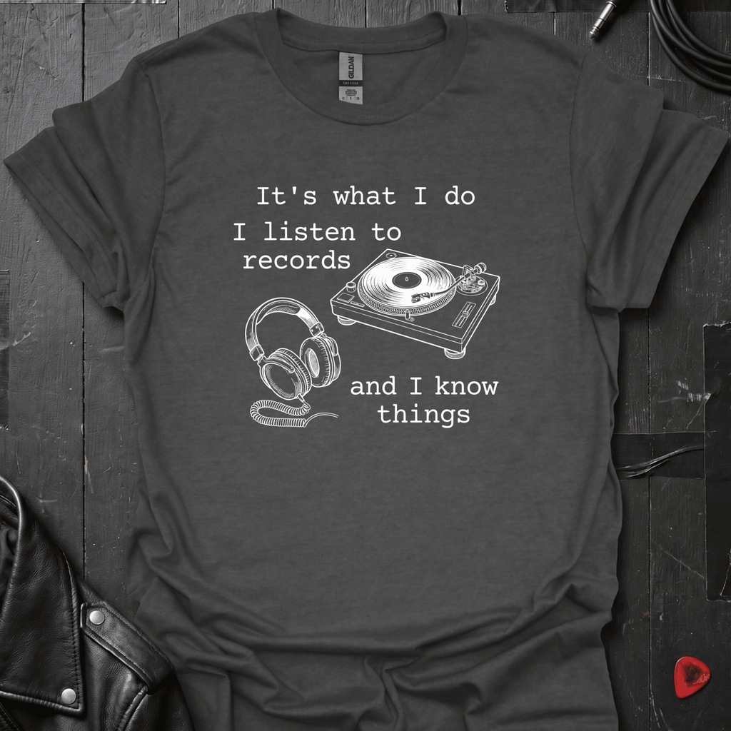 It's What I Do T-Shirt - Black - T-Shirt