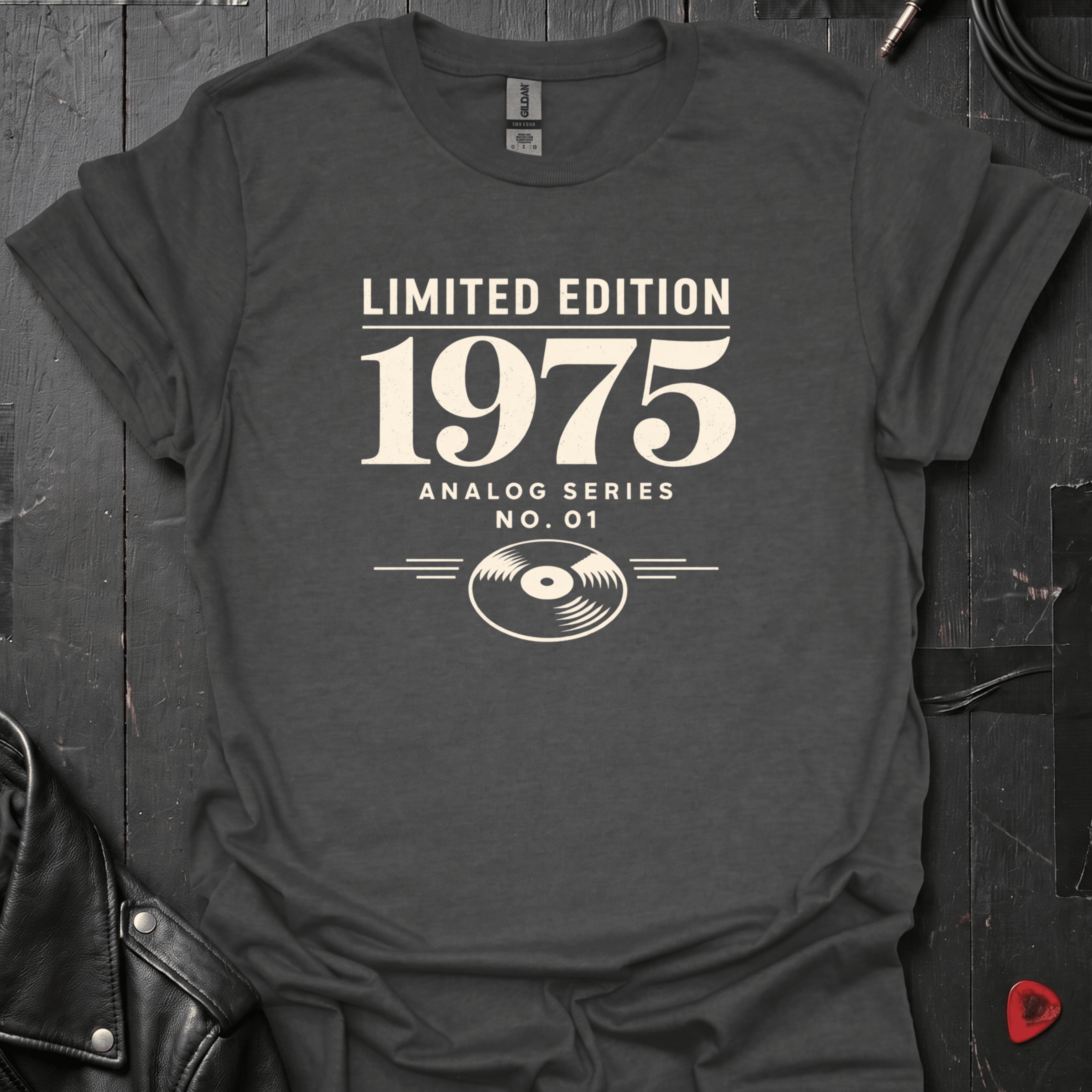 Limited Edition 1975 T-Shirt - Dark Heather - T-Shirt