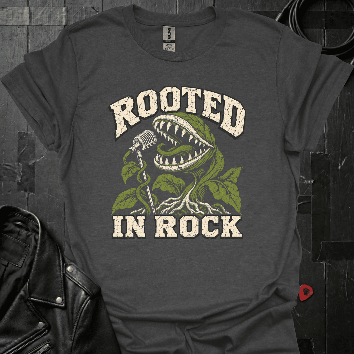 Rooted In Rock T-Shirt - S - T-Shirt