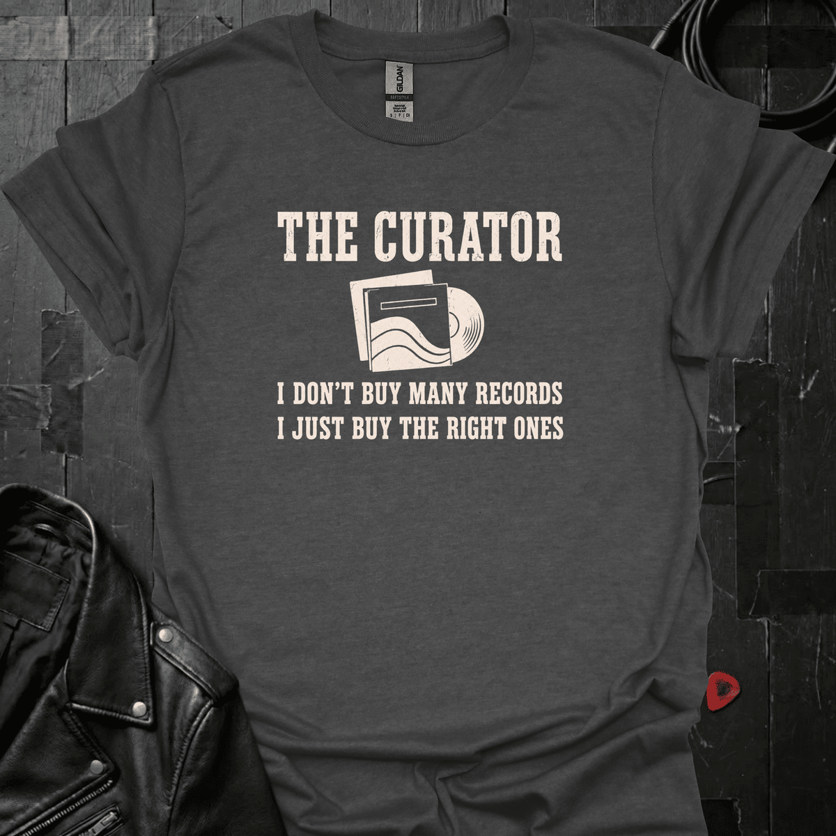 The Curator T-Shirt - Dark Heather - T-Shirt