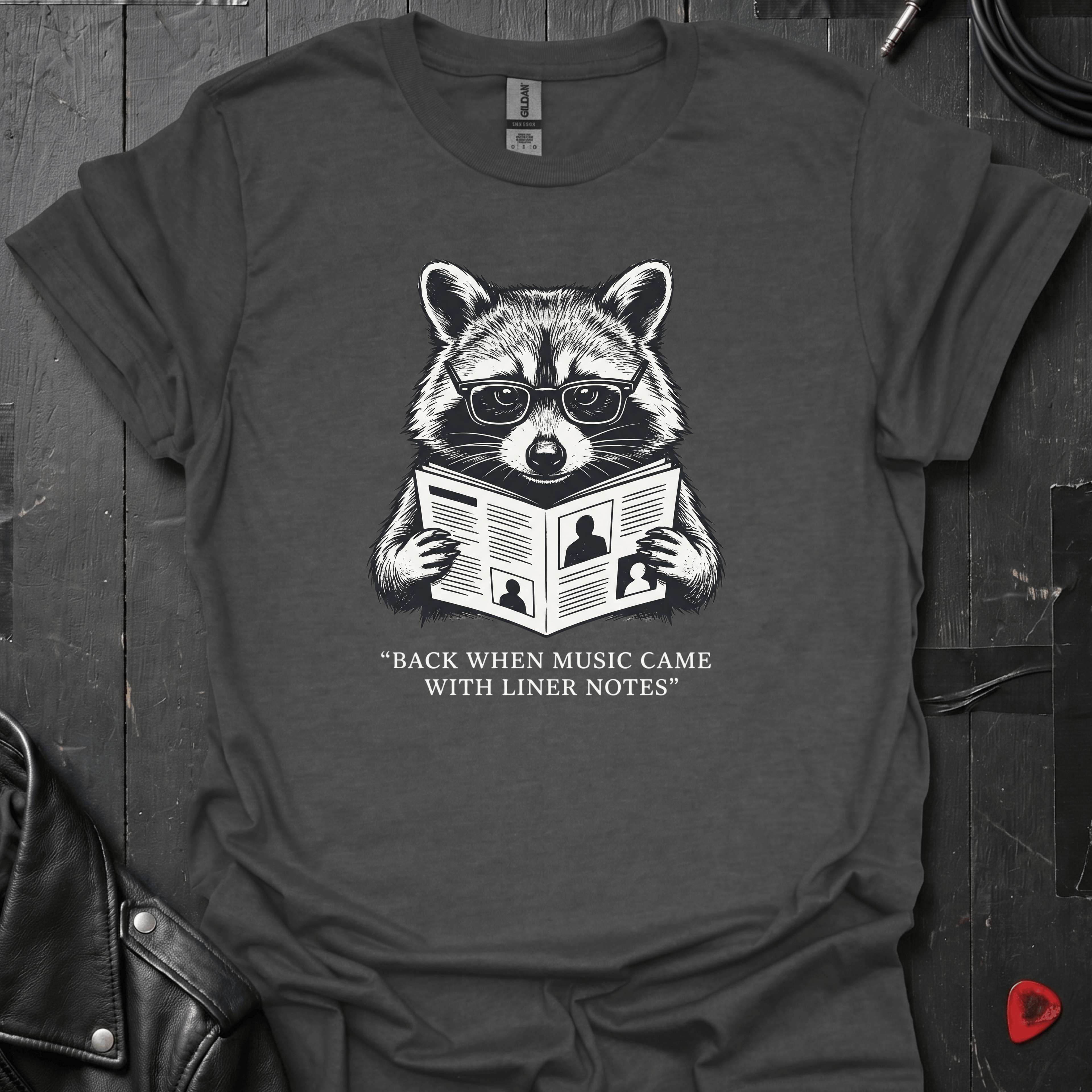 Reading Liner Notes T-Shirt