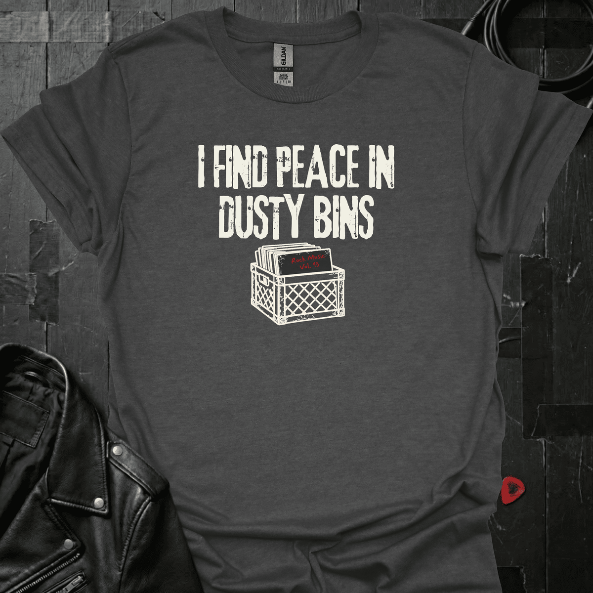 I Found Peace T-Shirt - Dark Heather - T-Shirt