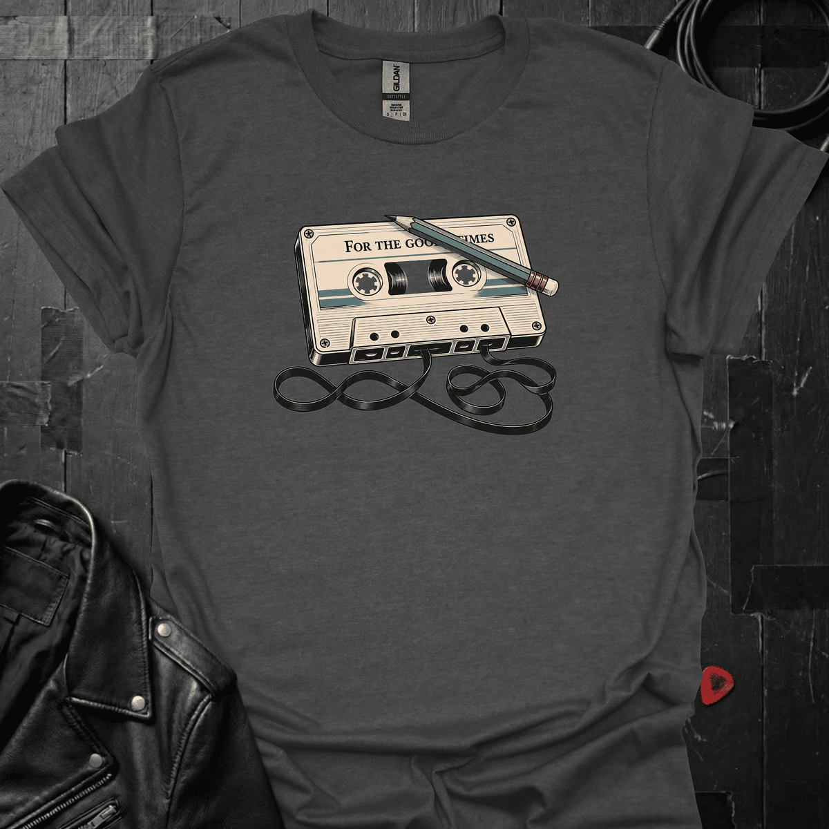 Good Times T-Shirt - Dark Heather - T-Shirt