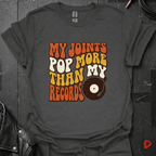 Aging Vinyl Lover T-Shirt - Dark Heather - T-Shirt