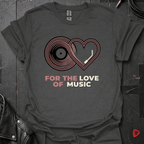 Vinyl Love T-Shirt - Dark Heather - T-Shirt