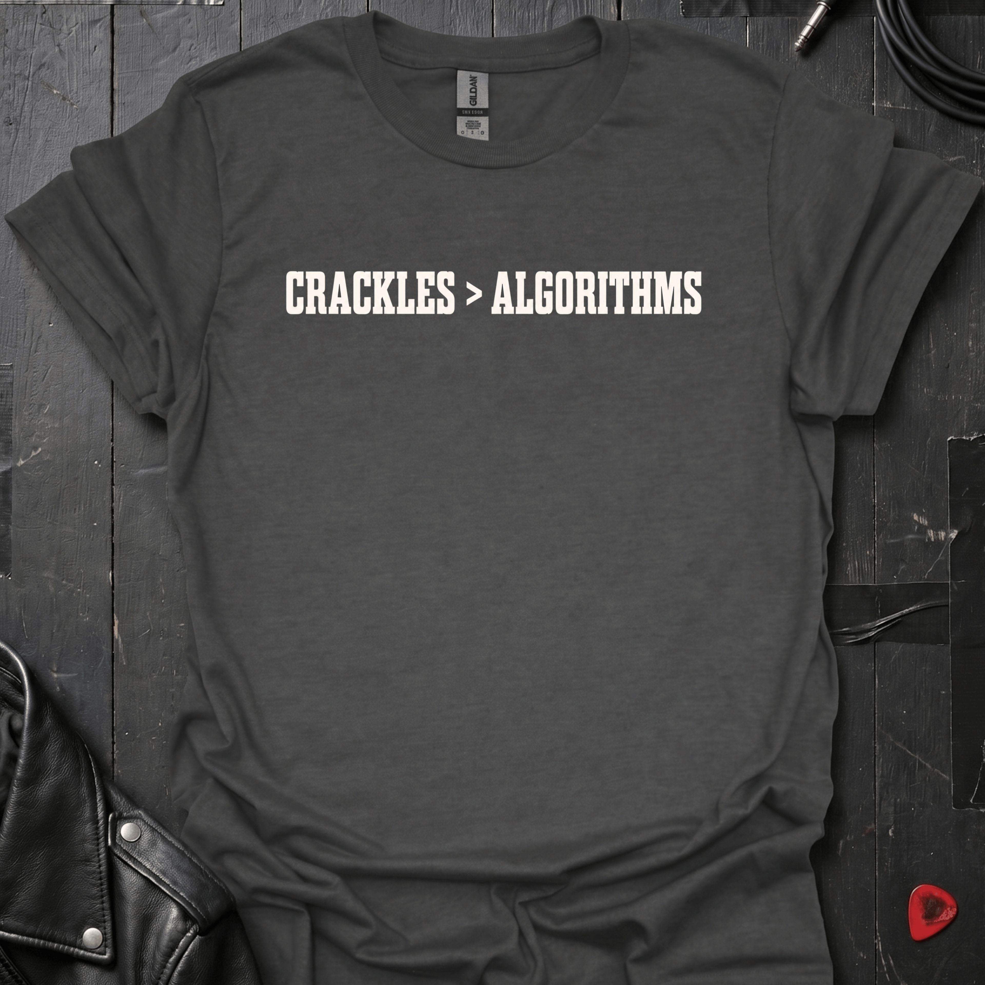 Crackles Over Algorithms T-Shirt