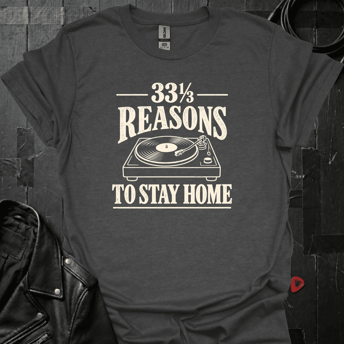 33.3 Reasons T-Shirt - Dark Heather - T-Shirt