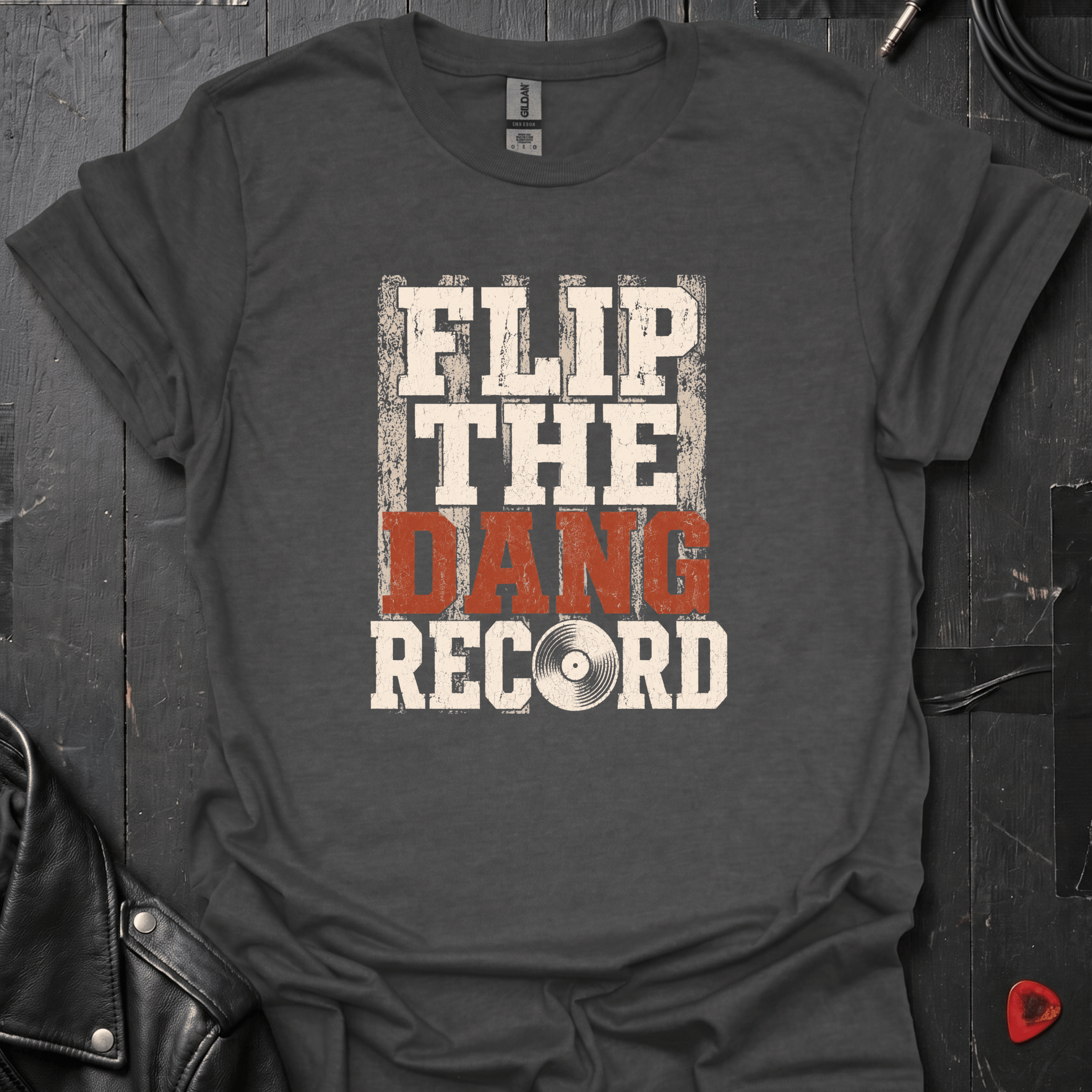 Flip The Dang Record T-Shirt