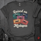 Raised On Mixtapes T-Shirt - Dark Heather - T-Shirt