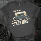 Lost In Tape Hiss T-Shirt - Dark Heather - T-Shirt