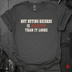 Record Buying Problem T-Shirt - Dark Chocolate - T-Shirt