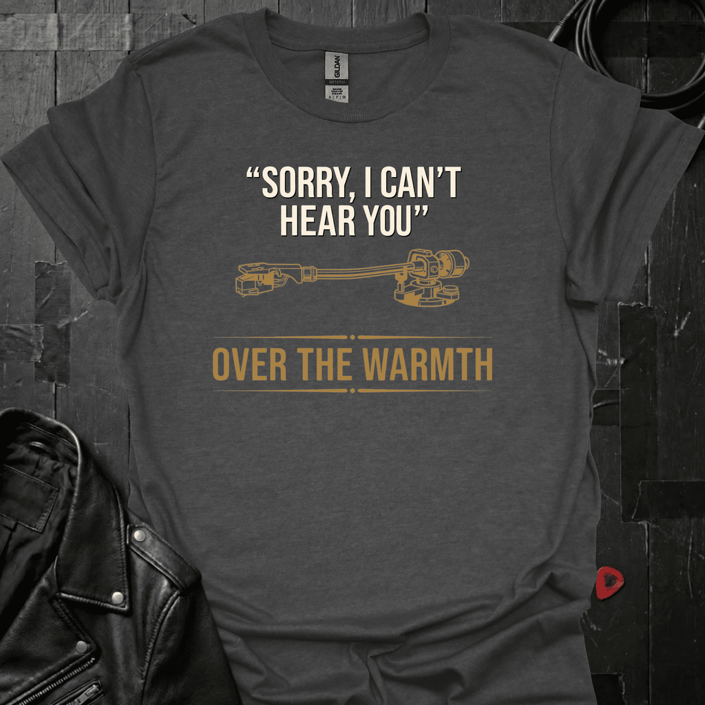 Can't Hear You T-Shirt - Dark Heather - T-Shirt
