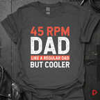 45RPM Dad T-Shirt - Heather Navy - T-Shirt
