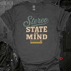 Stereo State Of Mind T-Shirt - Dark Heather - T-Shirt