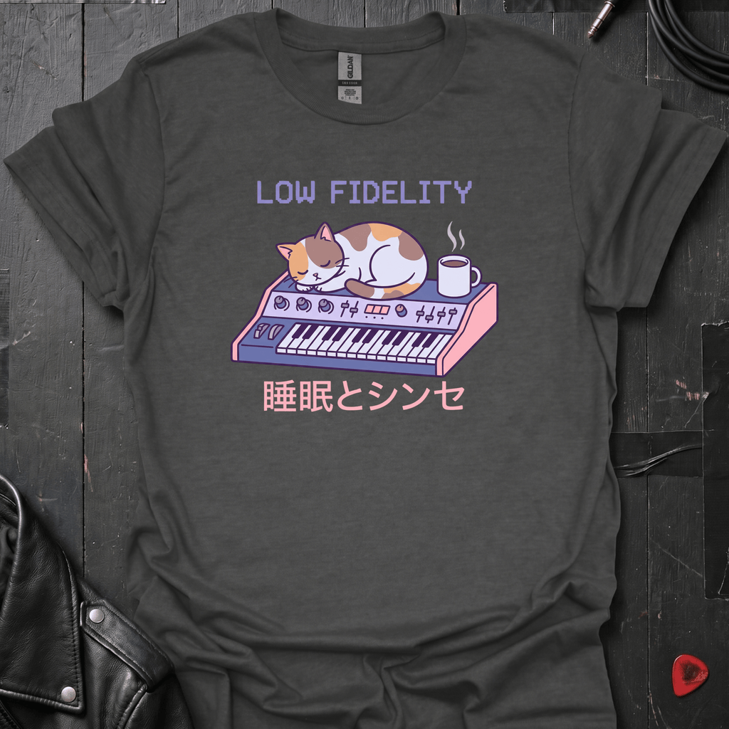 Low Fidelity T-Shirt - Dark Heather - T-Shirt