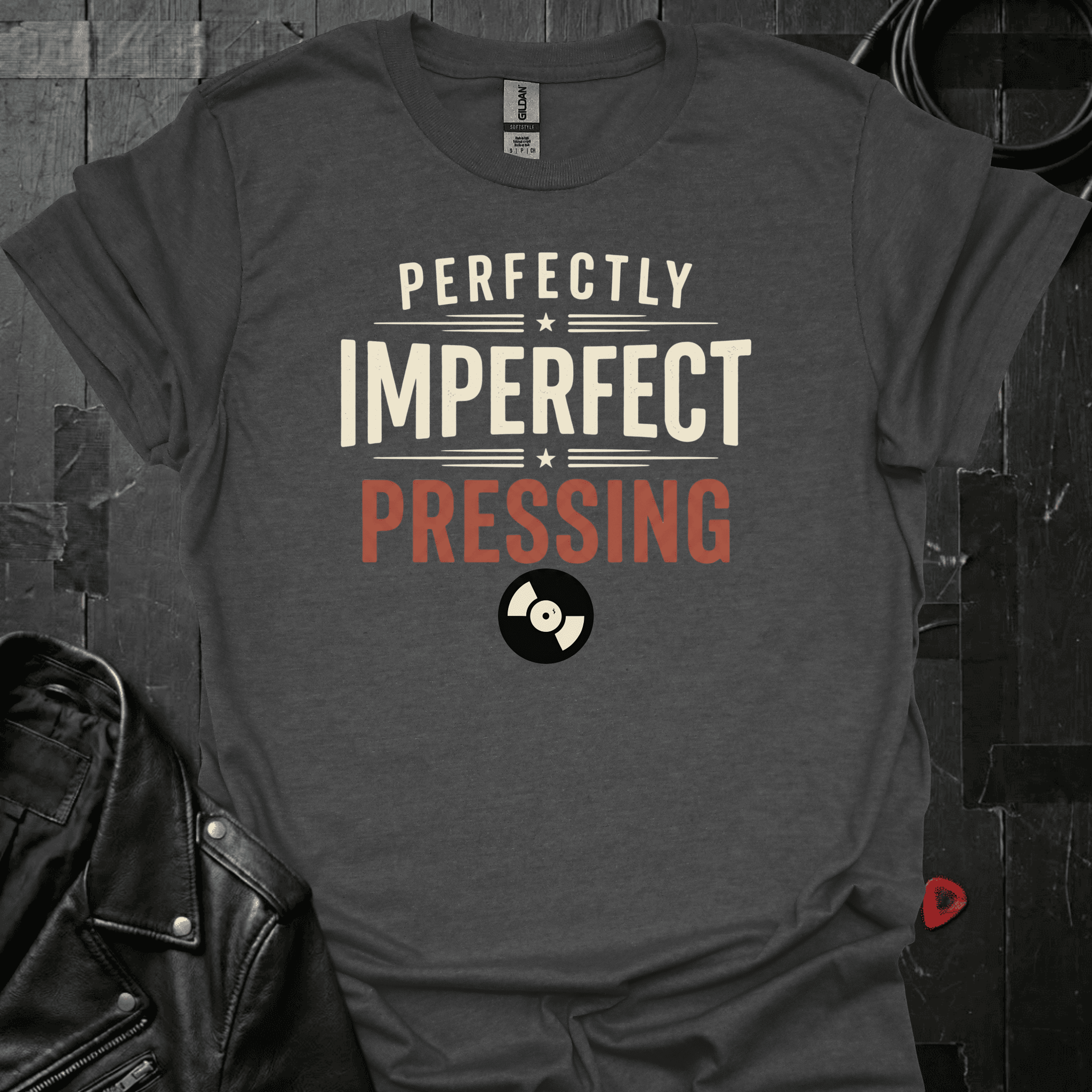 Perfectly Imperfect Pressing T-Shirt - Dark Heather - T-Shirt