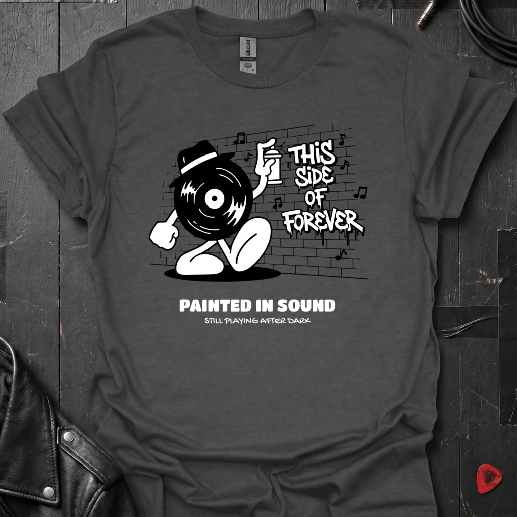 Painted In Sound T-Shirt - Dark Heather - T-Shirt