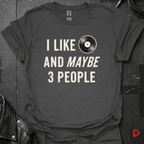 I Like Vinyl T-Shirt - Dark Heather - T-Shirt