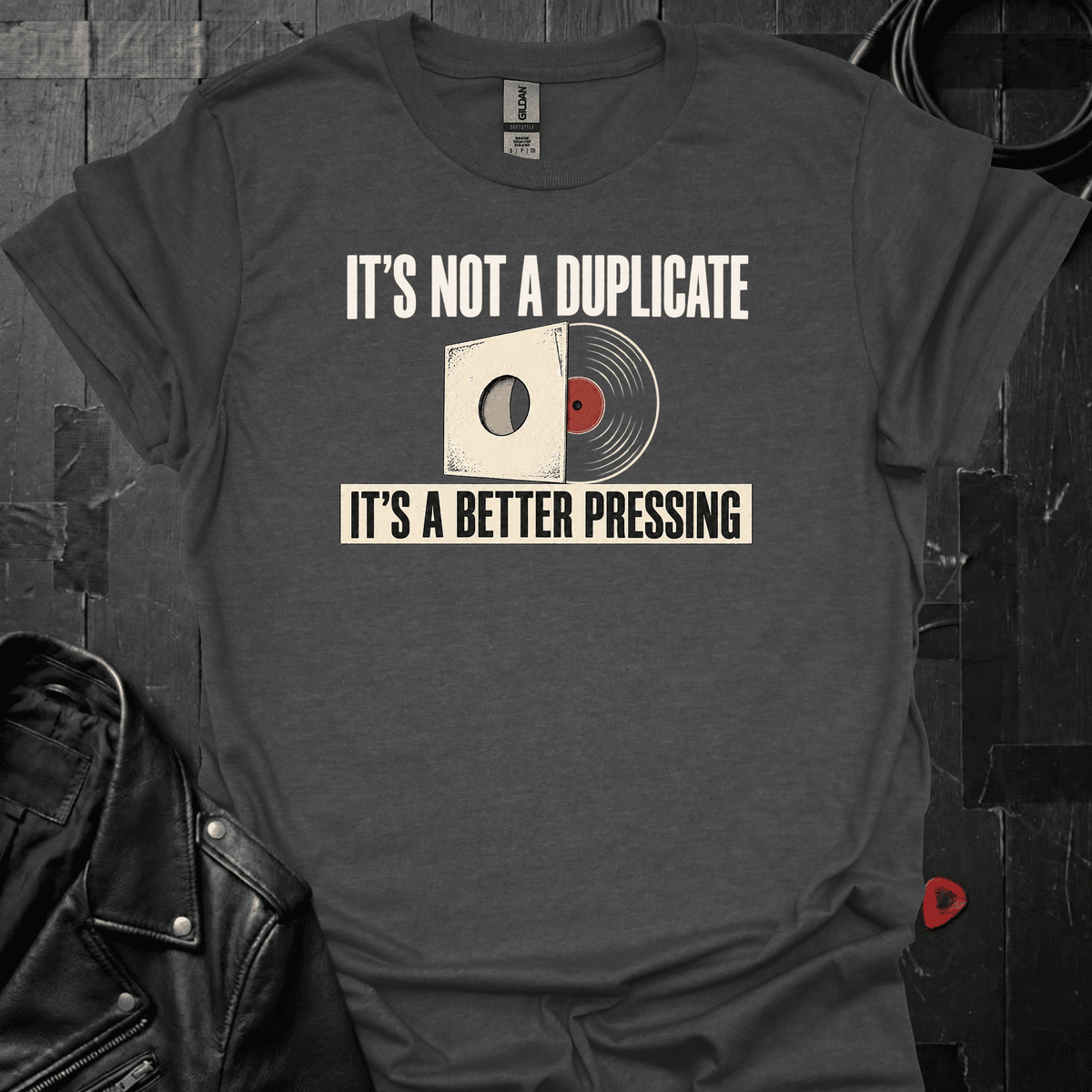 Better Pressing T-Shirt - Dark Heather - T-Shirt