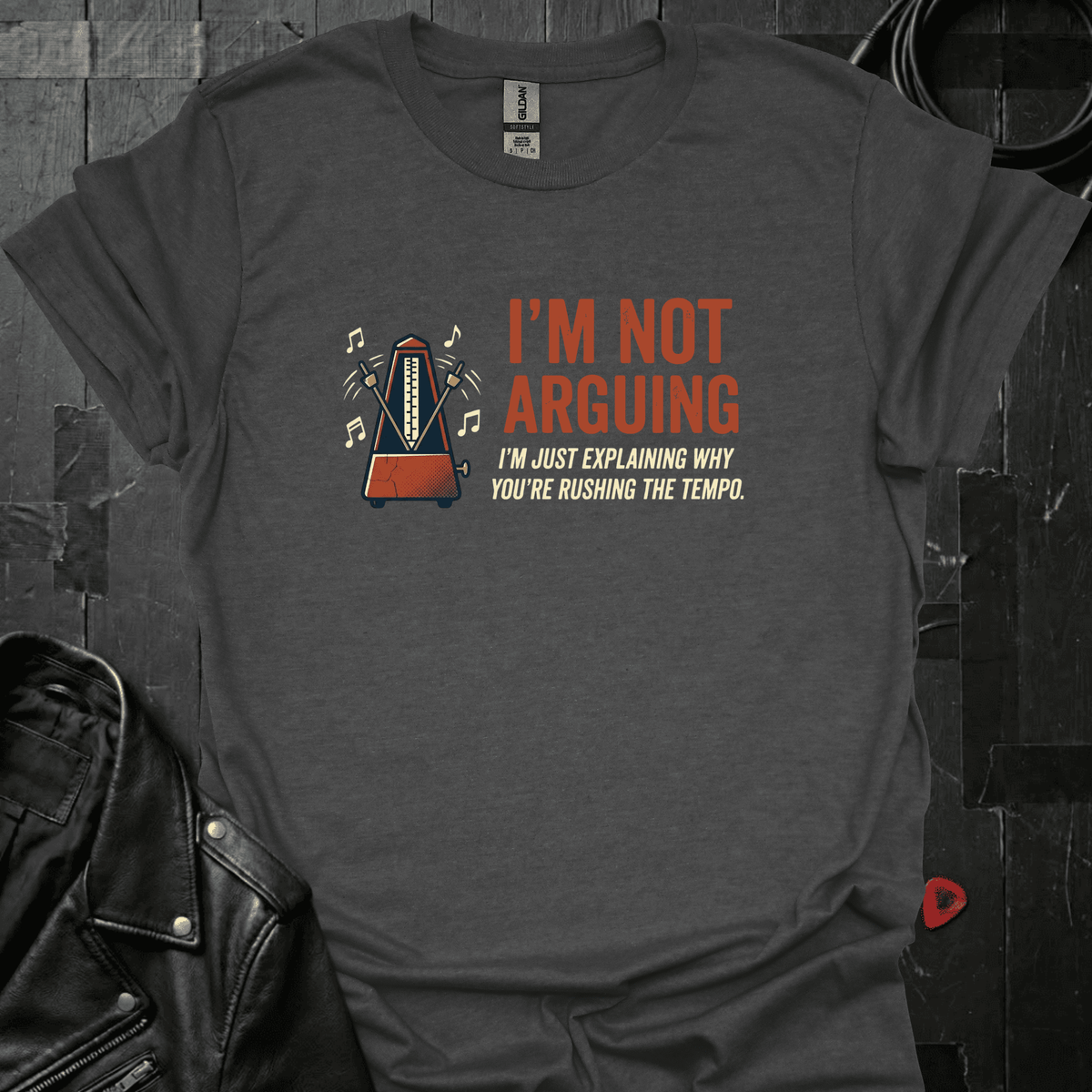 I'm Not Arguing T-Shirt - Dark Heather - T-Shirt