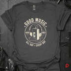 Good Music All Day T-Shirt - Dark Heather - T-Shirt