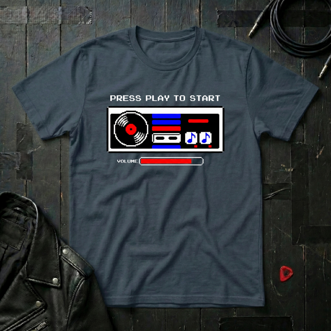 Press Play To Start T-Shirt