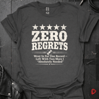 Zero Regrets Review T-Shirt - Dark Heather - T-Shirt