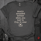 Flip It Over T-Shirt - Dark Heather - T-Shirt