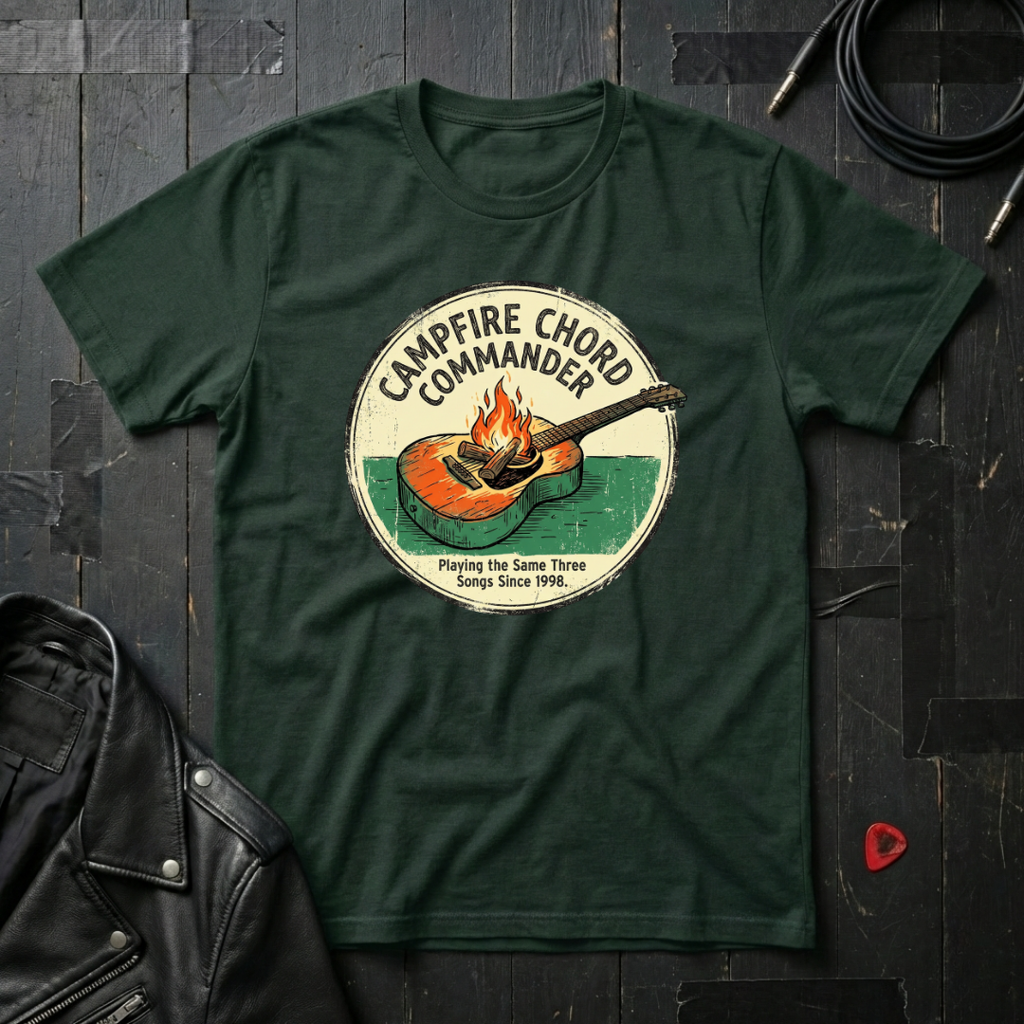 Campfire Chord Commander T-Shirt