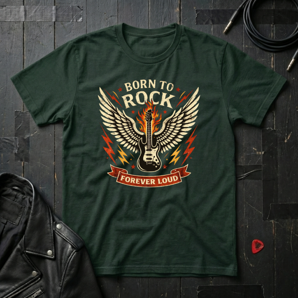 Born To Rock - Forever Loud T-Shirt