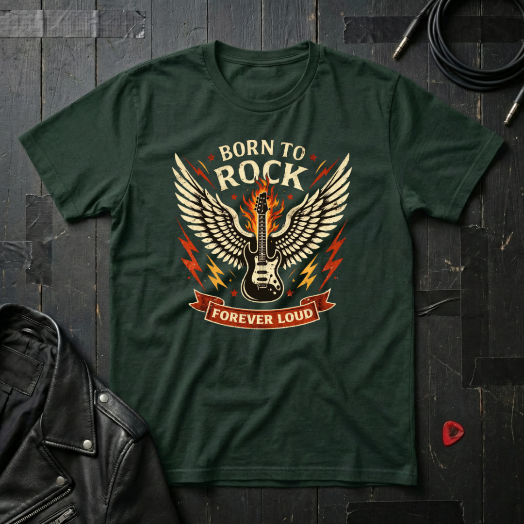 Born To Rock - Forever Loud T-Shirt