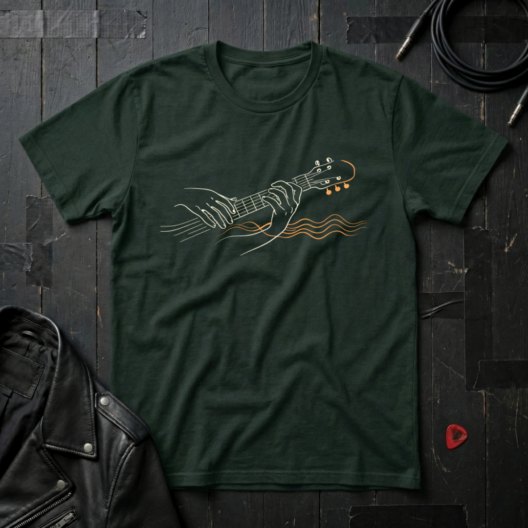 Hands Playing Guitar T-Shirt