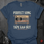 Tape Ran Out T-Shirt - Heather Navy - T-Shirt