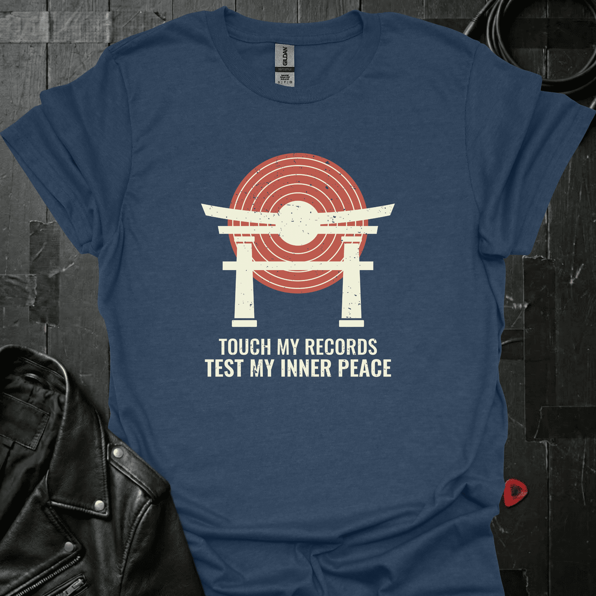 Touch My Records T-Shirt - S - T-Shirt