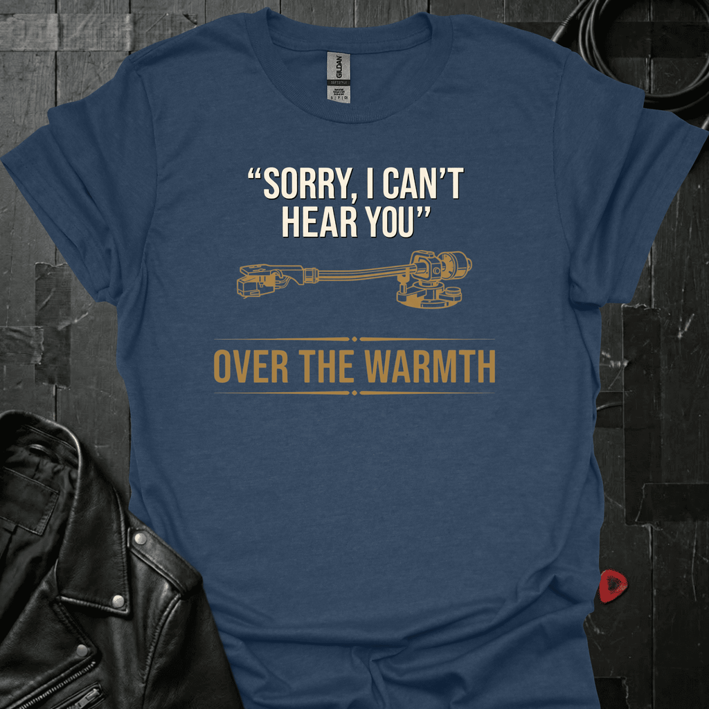 Can't Hear You T-Shirt - Heather Navy - T-Shirt