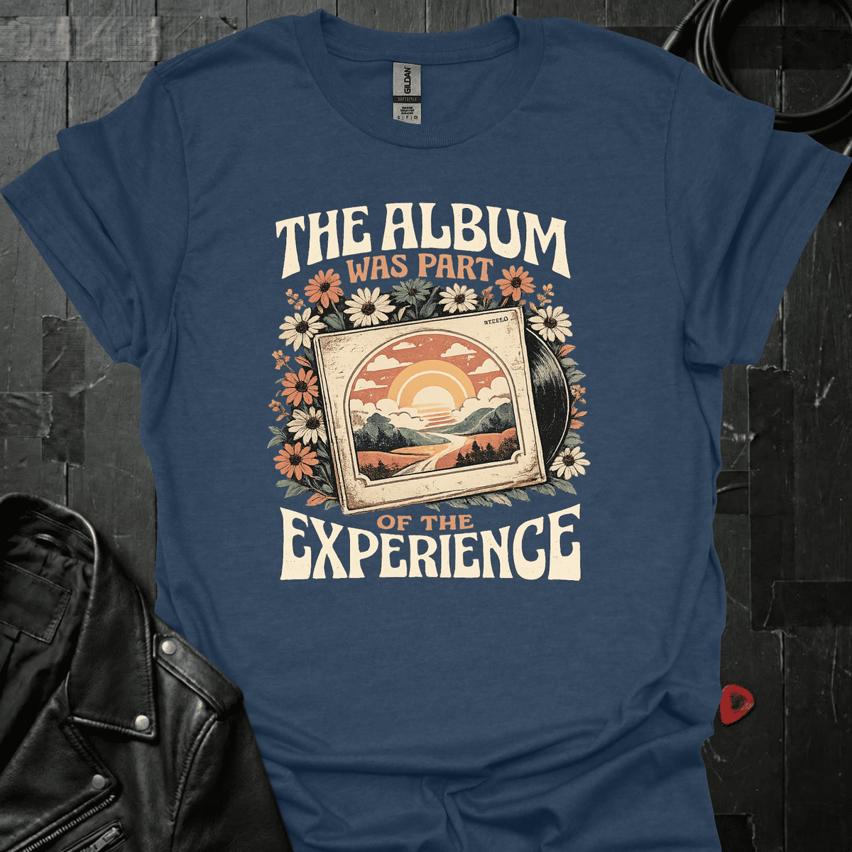 Part Of The Experience T-Shirt - Heather Navy - T-Shirt