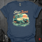 Slow Jamz T-Shirt - Heather Navy - T-Shirt