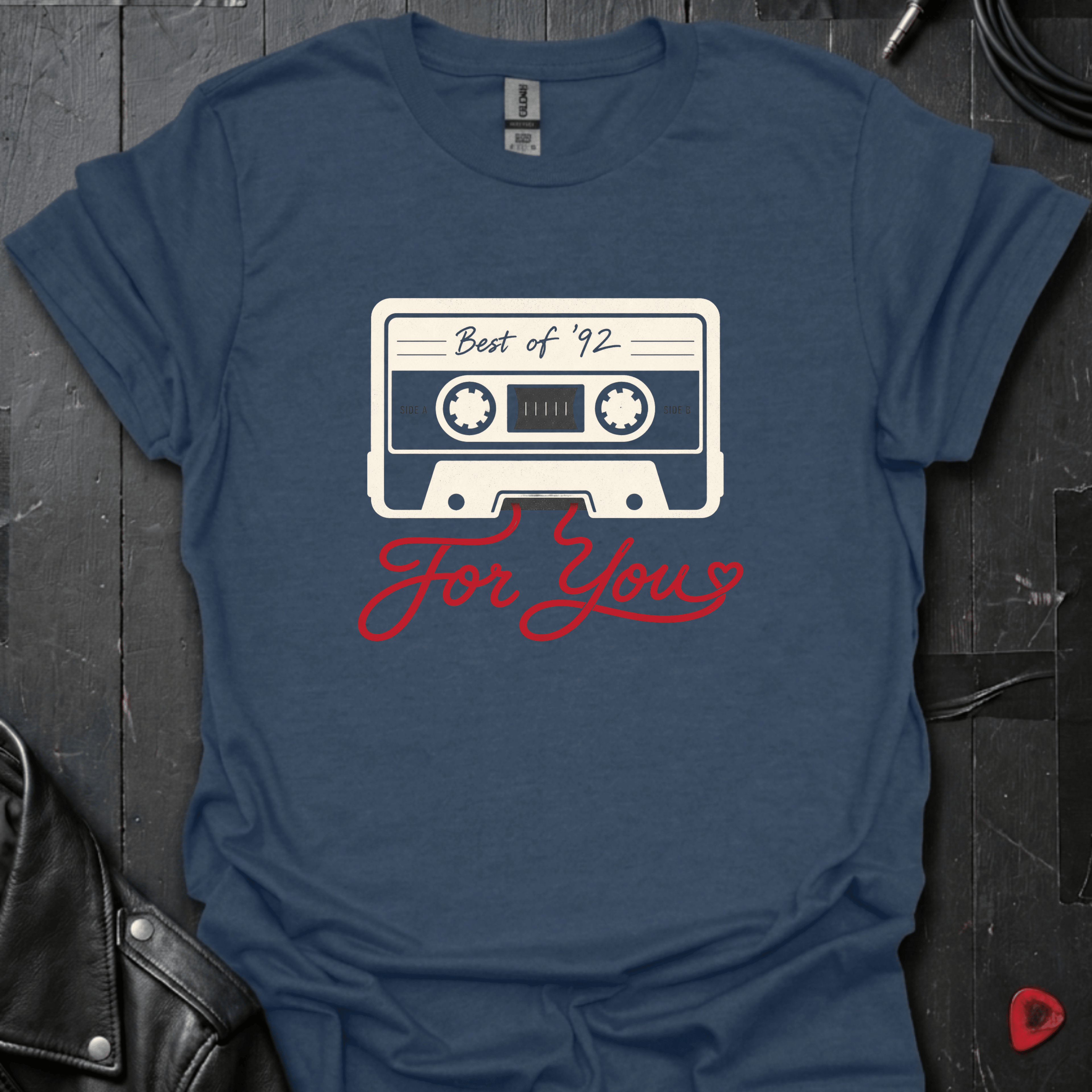 Best Of '92 T-Shirt - Heather Navy - T-Shirt