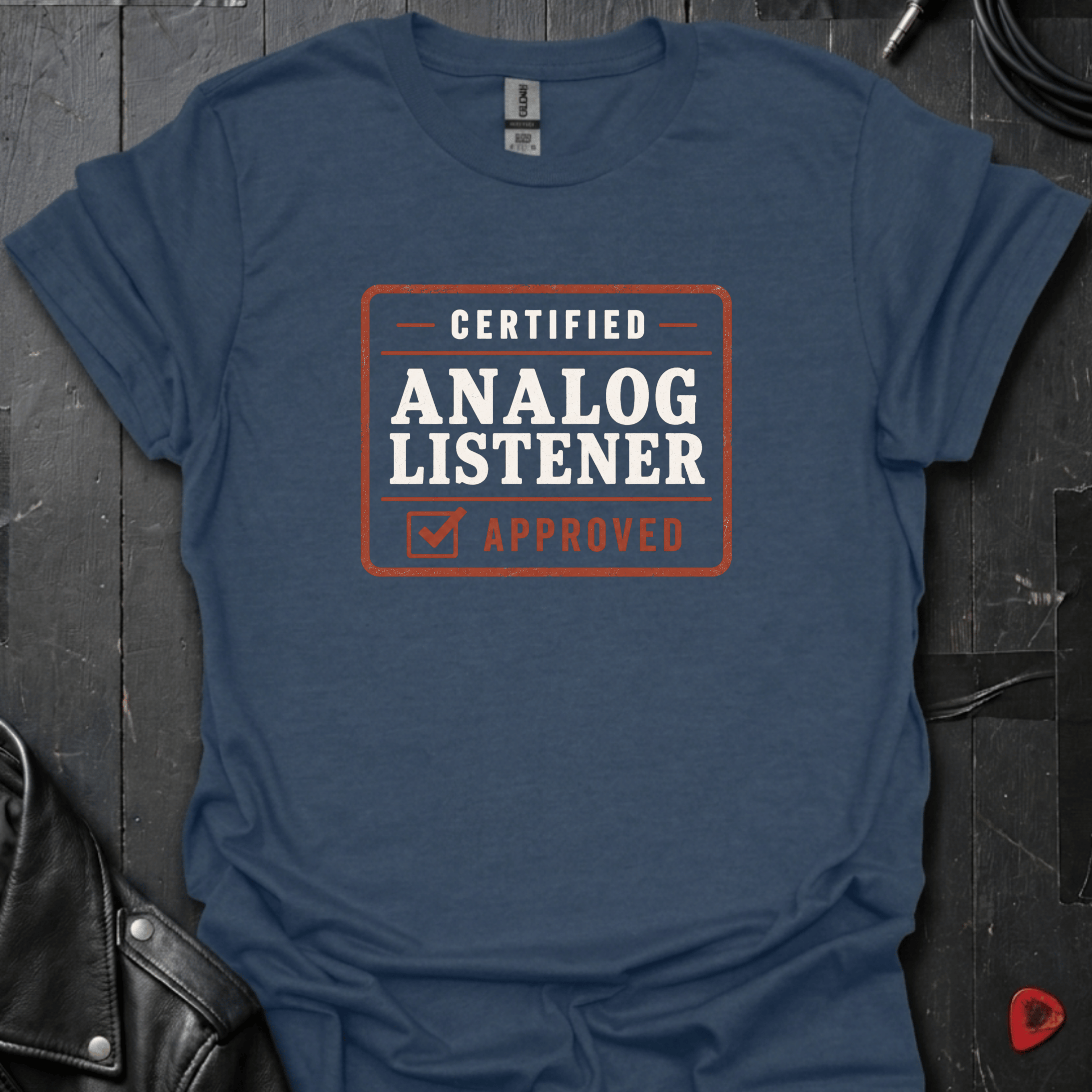 Certified Analog Listener T-Shirt