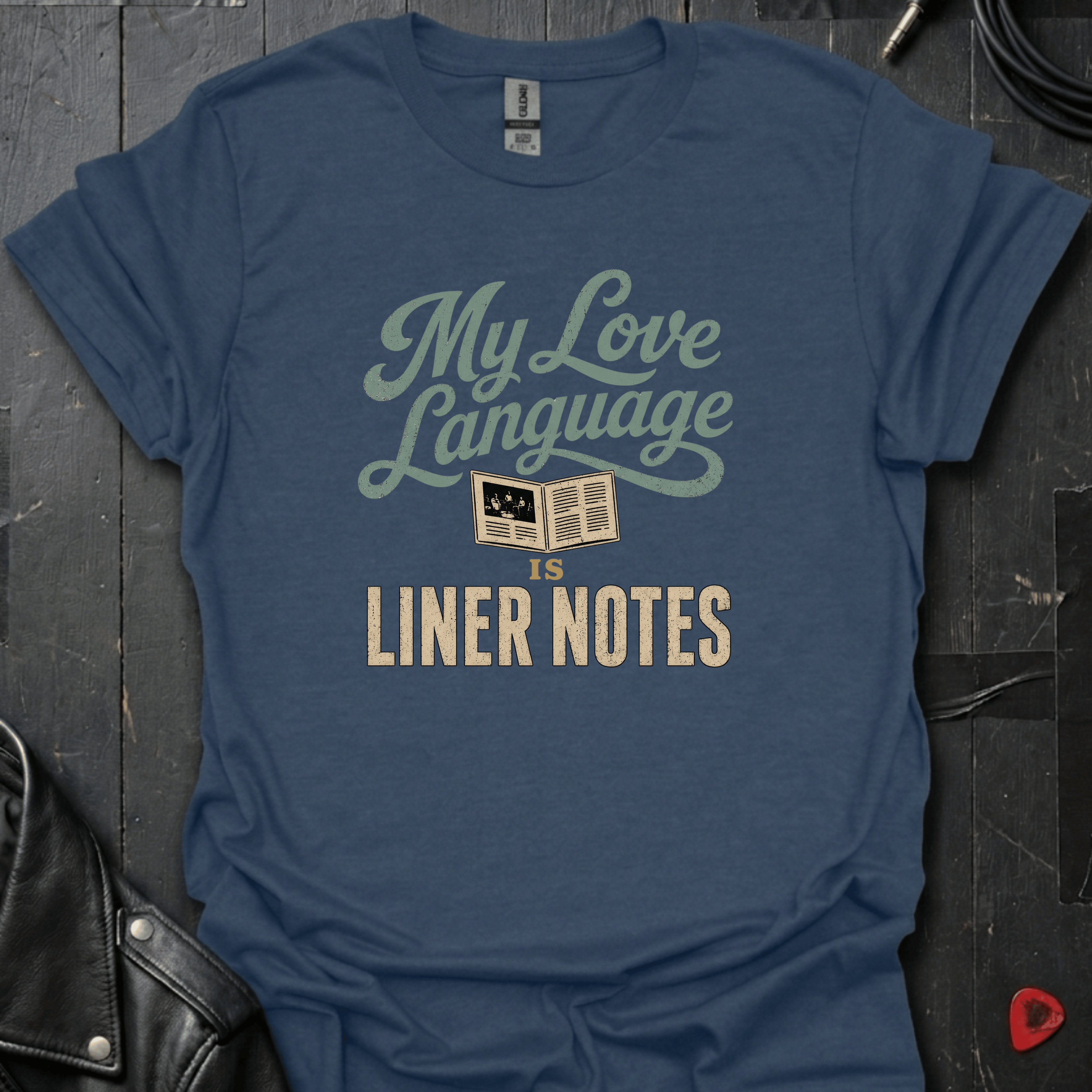 Liner Notes Love Language T-Shirt