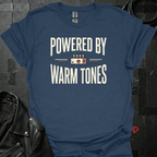 Powered By Warm Tones T-Shirt - Heather Navy - T-Shirt