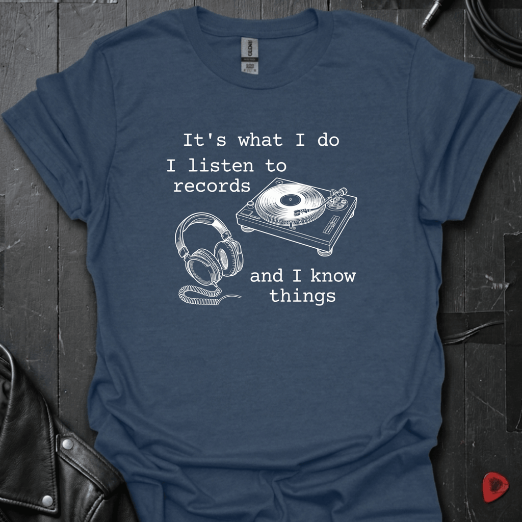 It's What I Do T-Shirt - Black - T-Shirt