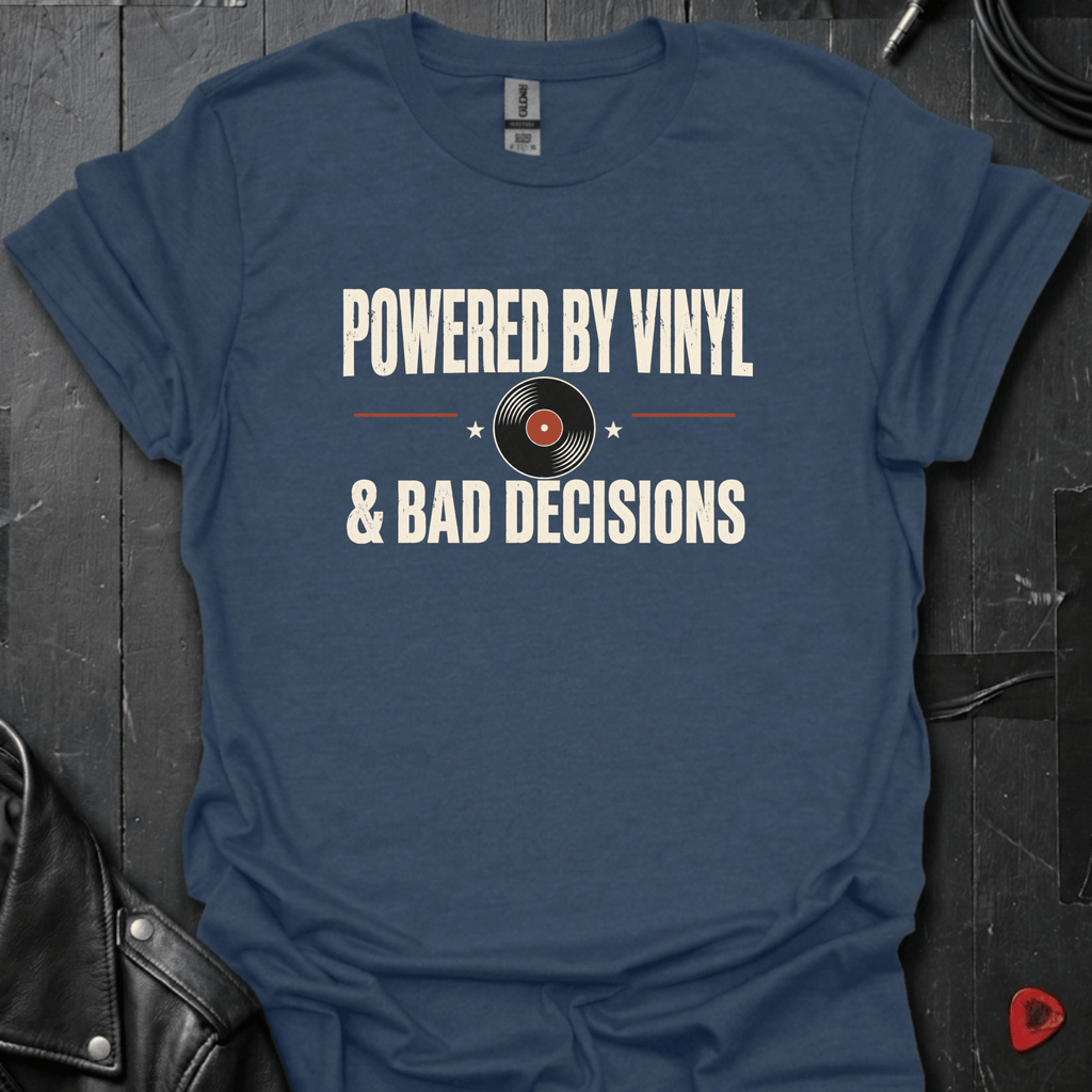 Powered By Vinyl T-Shirt